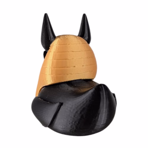 Anubis Duck Figurine - Egyptian Mythology Jackal God Duck for Jeep Ducking, Cruise Ship Hiding - Gothic Decor - Unique Gifts - Desk Toy for Duck Collectors – 3D Printed in Canada - Image 4