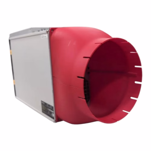 Antminer S21 Pro & S21 XP to 8-Inch Round Vent Duct Shroud Adapter – High-Efficiency 3D Printed Airflow Shroud – 200mm Exhaust Outlet for ASIC Miner Cooling - Image 4