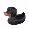 Rottweiler Duck Figurine - Dog Collectible for Jeep Ducking, Cruise Ship Hiding - Funny Rubber Duck Gift for Dog Lovers - Novelty Desk Decor - 3D Printed in Canada - Image 4
