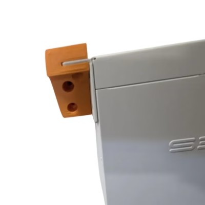 Wall Mount Brackets for Network Switch Rack Ears – Compatible with MikroTik CRS326-24G-2S+RM and Standard Rack Hardware – Compact Bracket Set – 3D Printed in Canada