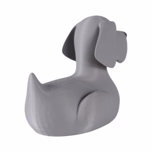 Great Dane Duck Figurine - Car Dashboard Duck Ornament - Ducks for 4x4 - Unique Rubber Duck Collectible - Cruise Ship Hiding Ducks - Dog Duck Hybrid - 3D Printed in Canada - Image 3