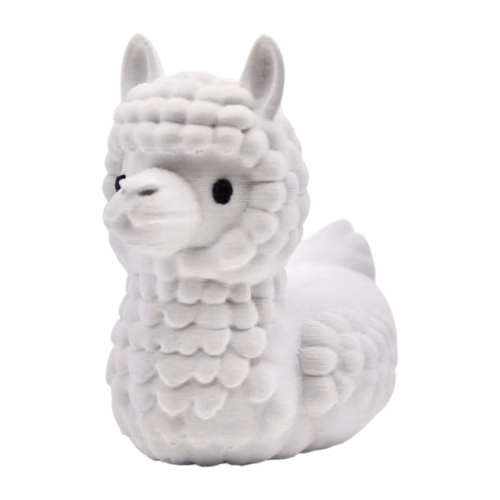 Llama Duck Figurine - Unique Dashboard Duck Décor for Jeep Ducking - Funny Rubber Duck Alternative - Cruise Duck for Hiding - Car Ornament - Quirky Animal Hybrid Collectible – 3D Printed in Canada