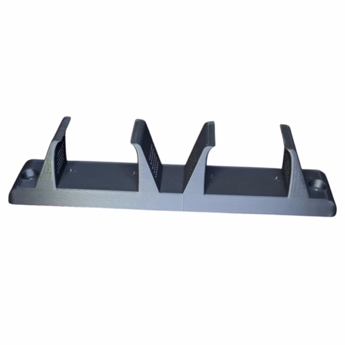 JetKVM Under Desk Mount Dual Bracket – Compact KVM Switch Organizer for JetKVM Units – Secure Space-Saving Holder with Ventilation Design – 3D Printed in Canada - Image 3