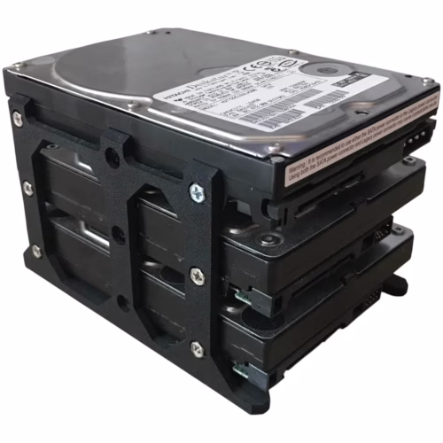 Modular 3.5" Hard Drive Rack Tower – Stackable Vertical HDD Mount for Server Storage, Mining Rigs & PC Labs – Supports Up to 6 Drives – 3D Printed in Canada - Image 4