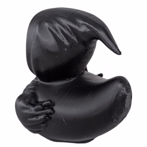 Grim Reaper Duck Figurine - Halloween Gothic Decor - Spooky Rubber Duck for Jeep Ducking - Horror Duck Collectible for Cruise Ship Hiding - Car Dashboard Accessory - Scary Duck - 3D Printed in Canada - Image 4