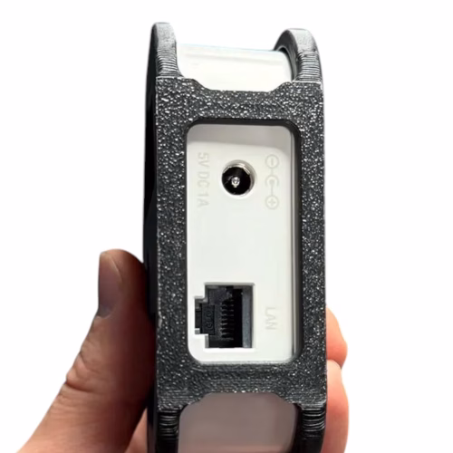 Wall Mount for Philips Hue Bridge – Secure Holder with Ventilation Slots and Cable Access – Mounting Screws Included – Durable PLA Construction – 3D Printed in Canada - Image 4