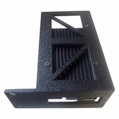 Raspberry Pi Rack Mount for Jetson Nano/Pi 4 – VESA-Compatible Vertical Bracket with Ventilated Support – Ideal for Cluster & Edge Projects – 3D Printed in Canada - Image 2