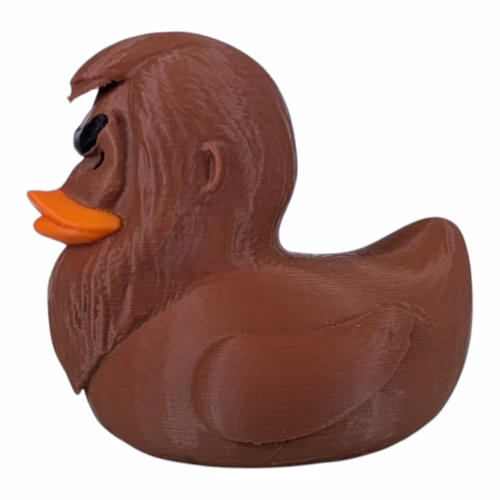 Bigfoot Duck Figurine - Sasquatch Rubber Duck for Car Ducking & Cruise Hiding - Cryptid Collectible - Funny Duck Gift for Jeep Owners, Cruise Travelers & Mythical Creature Fans - 3D Printed in Canada - Image 4