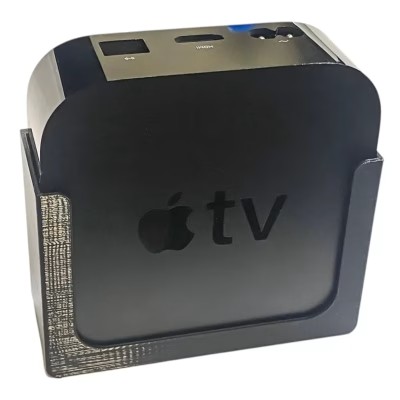 Wall Mount for 1st & 2nd Gen Apple TV 4K – Secure Bracket Holder with Ventilation Design