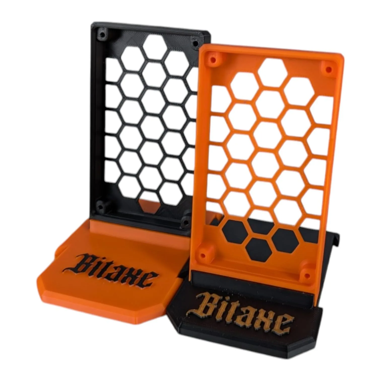 Bitaxe Infinity Case (2-Pack) | Modular Clippable Case for Bitaxe Bitcoin Miners | Expandable DIY Mining Rack front view