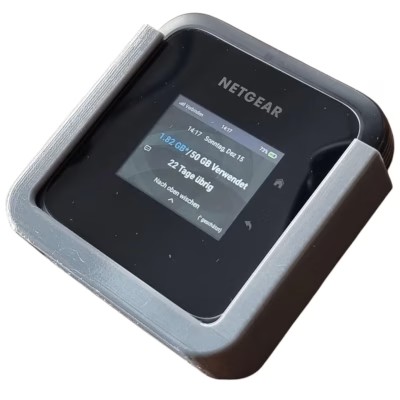 Wall Mount for Netgear Nighthawk M6 / M6 Pro (MR6150 / MR6500) – Durable Router Holder with Port Access – 3D Printed in Canada