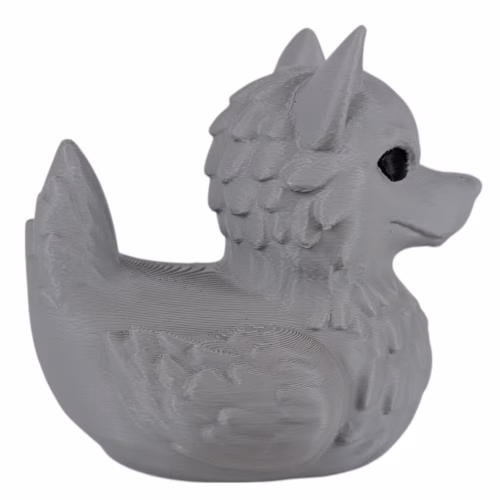 Wolf Duck Figurine - Collectible Duck for Jeep & Cruise Ship Hiding - Car Dashboard Decoration - Unique Rubber Ducking Collectible - Mystery Dash Duck for Auto Lovers – 3D Printed in Canada - Image 3