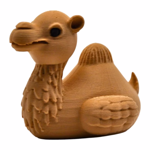 Camel Rubber Duck Figurine - Unique Dashboard Duck for Ducking & Hiding - Collectible Car Accessory - Duckie for Jeep Owners & Cruise Ship Hiding - Novelty Animal Décor – 3D Printed in Canada