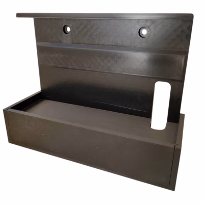 Wall Mount Holder for Nintendo Switch Dock – Space-Saving Wall Bracket with Ventilation & Cable Slot