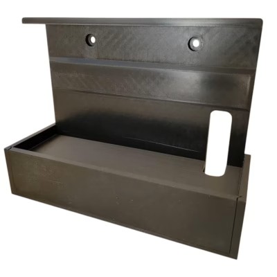 Wall Mount Holder for Nintendo Switch Dock – Space-Saving Wall Bracket with Ventilation & Cable Slot