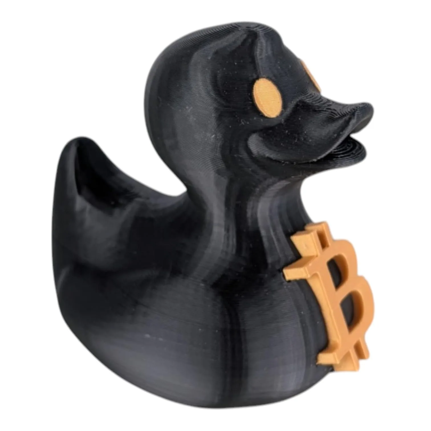 Bitcoin Duck Figurine front view