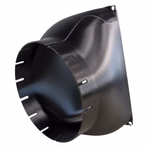 Antminer S21 Pro & S21 XP to 8-Inch Round Vent Duct Shroud Adapter – High-Efficiency 3D Printed Airflow Shroud – 200mm Exhaust Outlet for ASIC Miner Cooling - Image 2