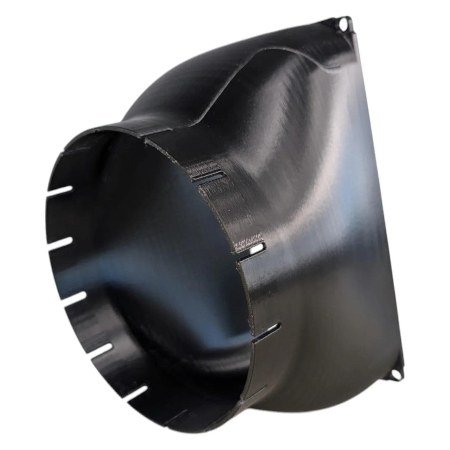 Antminer S21 Pro & S21 XP to 8-Inch Round Vent Duct Shroud Adapter – High-Efficiency 3D Printed Airflow Shroud – 200mm Exhaust Outlet for ASIC Miner Cooling - Image 2