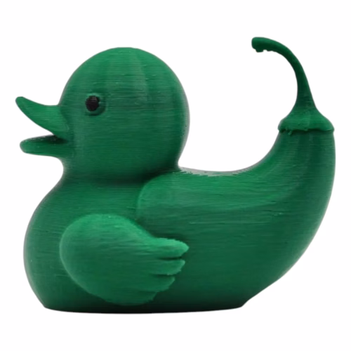 Pepper Duck Figurine – Funny Collectible Duck for Dashboard, Desk, or Jeep Décor – Novelty Ducks for Jeeps & Collectors – 3D Printed in Canada
