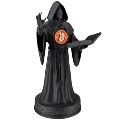 The Bitcoin Shadow Priest Figurine