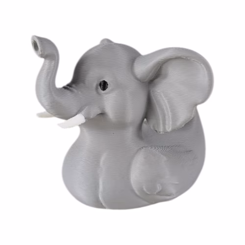 Elephant Duck Figurine - Dashboard Duck for 4x4 & Car Decoration - Unique Rubber Duck Design - Collectible Cruise Duck for Hiding - Duck Duck 4x4 Accessory – 3D Printed in Canada