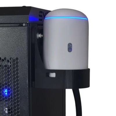 Wall-Mounted Dream Router Holder for UNIFI or Others – Secure Bracket for UDR Devices, Space-Saving Network Organizer, Screw-Mount Design – 3D Printed in Canada