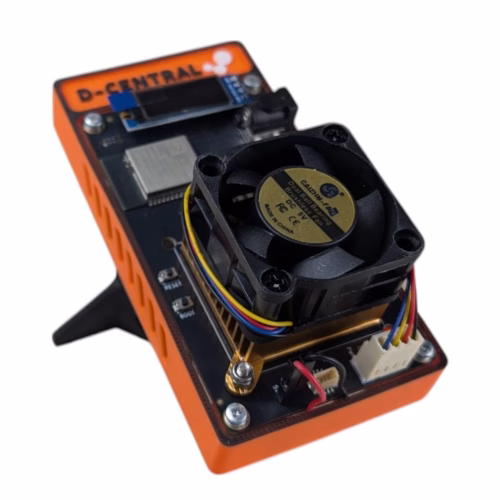 D-Central.TECH The Modern Bitaxe Stand – Enclosure for Bitaxe Bitcoin ASIC Miner | Supports 2nd Backside for Enhanced Cooling | Multi-Orientation Foot | Horizontal & Vertical Setup | Easy Assembly - Image 6