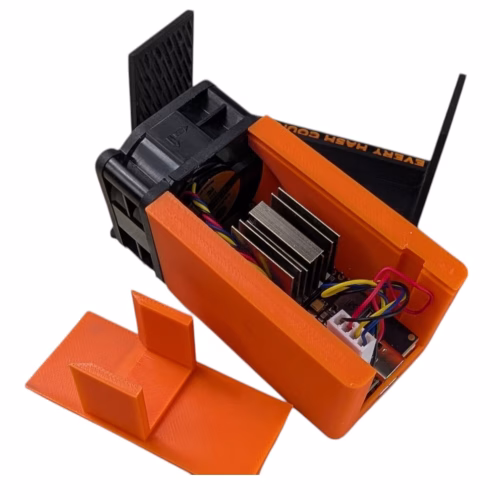 Nerdminer NerdNOS Modern Case – Performance-Driven Bitcoin Solo Miner Case – Optimized Airflow with 4020 fan - Image 6