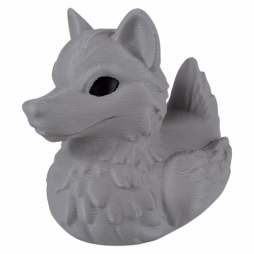 Wolf Duck Figurine - Collectible Duck for Jeep & Cruise Ship Hiding - Car Dashboard Decoration - Unique Rubber Ducking Collectible - Mystery Dash Duck for Auto Lovers – 3D Printed in Canada
