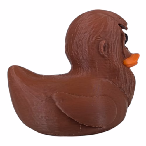 Bigfoot Duck Figurine - Sasquatch Rubber Duck for Car Ducking & Cruise Hiding - Cryptid Collectible - Funny Duck Gift for Jeep Owners, Cruise Travelers & Mythical Creature Fans - 3D Printed in Canada - Image 3