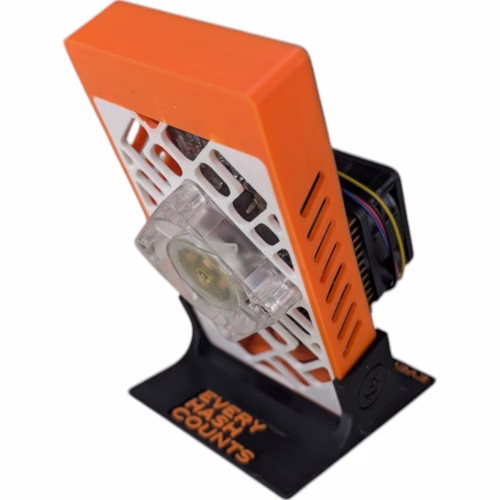 D-Central.TECH The Modern Bitaxe Stand – Enclosure for Bitaxe Bitcoin ASIC Miner | Supports 2nd Backside for Enhanced Cooling | Multi-Orientation Foot | Horizontal & Vertical Setup | Easy Assembly - Image 4