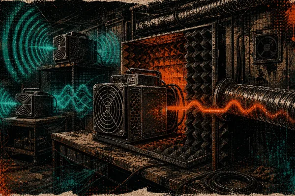 Comparaison des niveaux sonores des mineurs Bitcoin