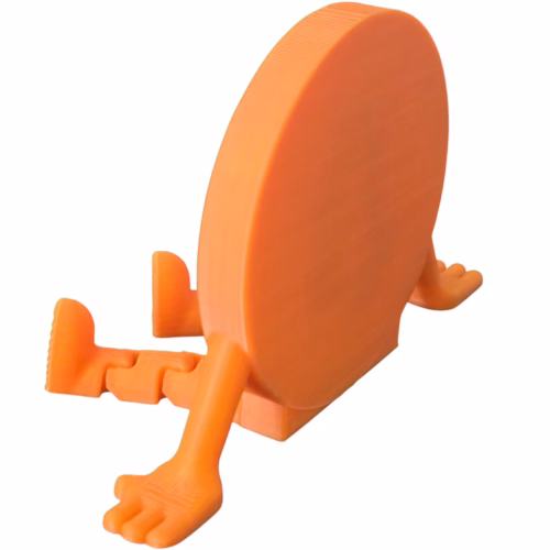 Articulated Bitcoin Buddy – Fun & Poseable Crypto Collectible | 3D Printed in Canada - Image 4
