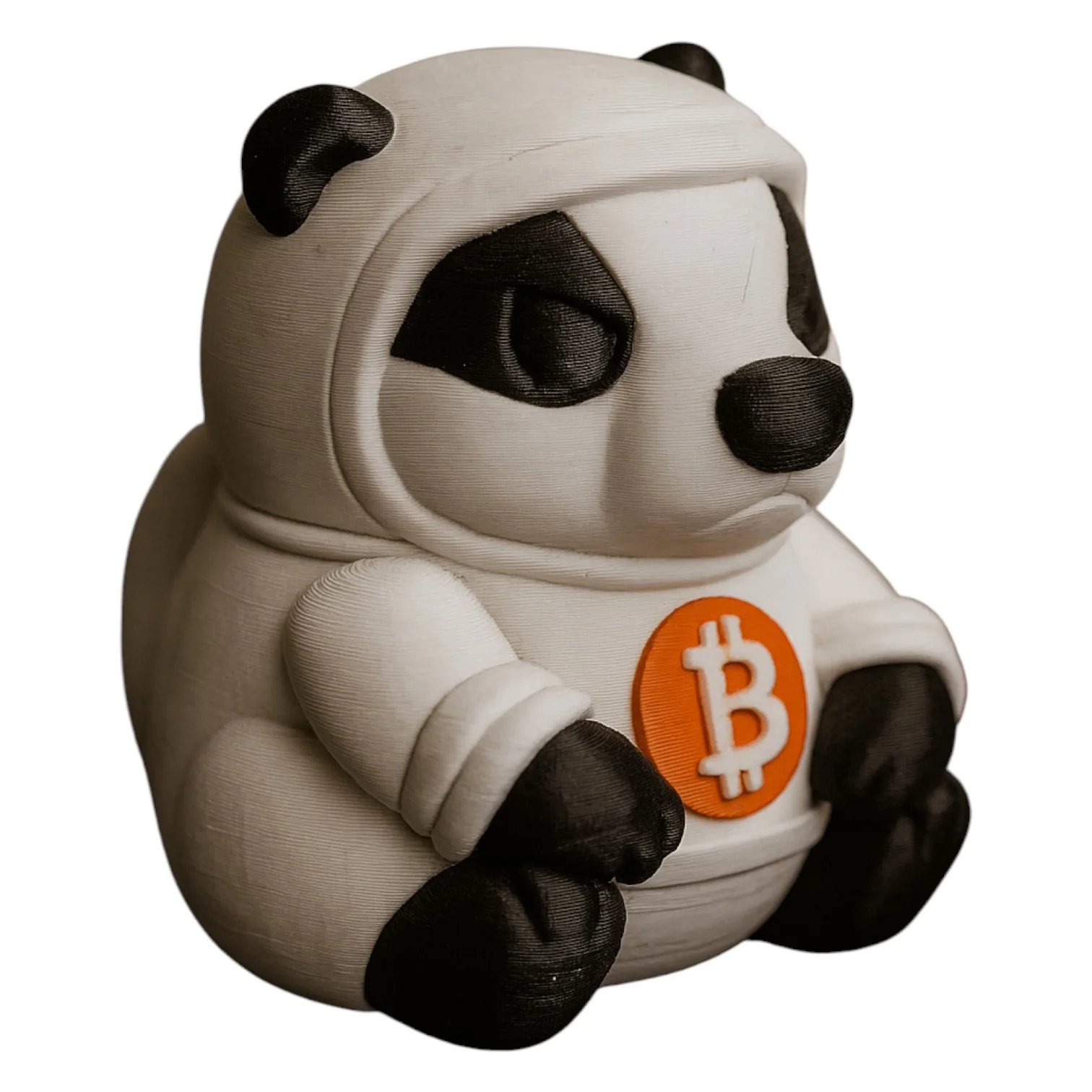 Astronaut Bitcoin Honeybadger Figurine Bitcoin mining product detail photo