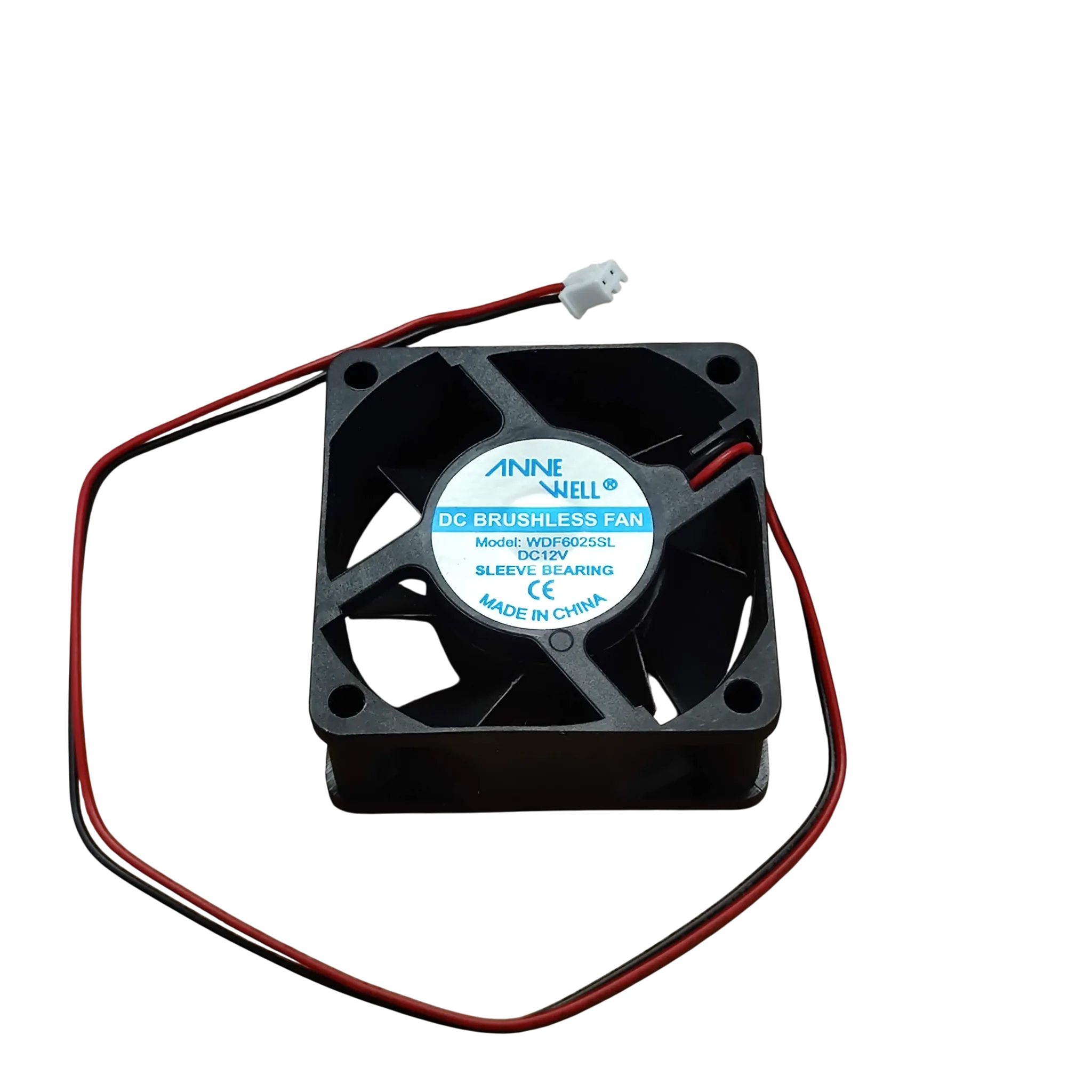 High-Efficiency Quiet Silent Fan DC 12V 60×60×25mm 3000RPM for APW3 APW7 APW12 - Image 2