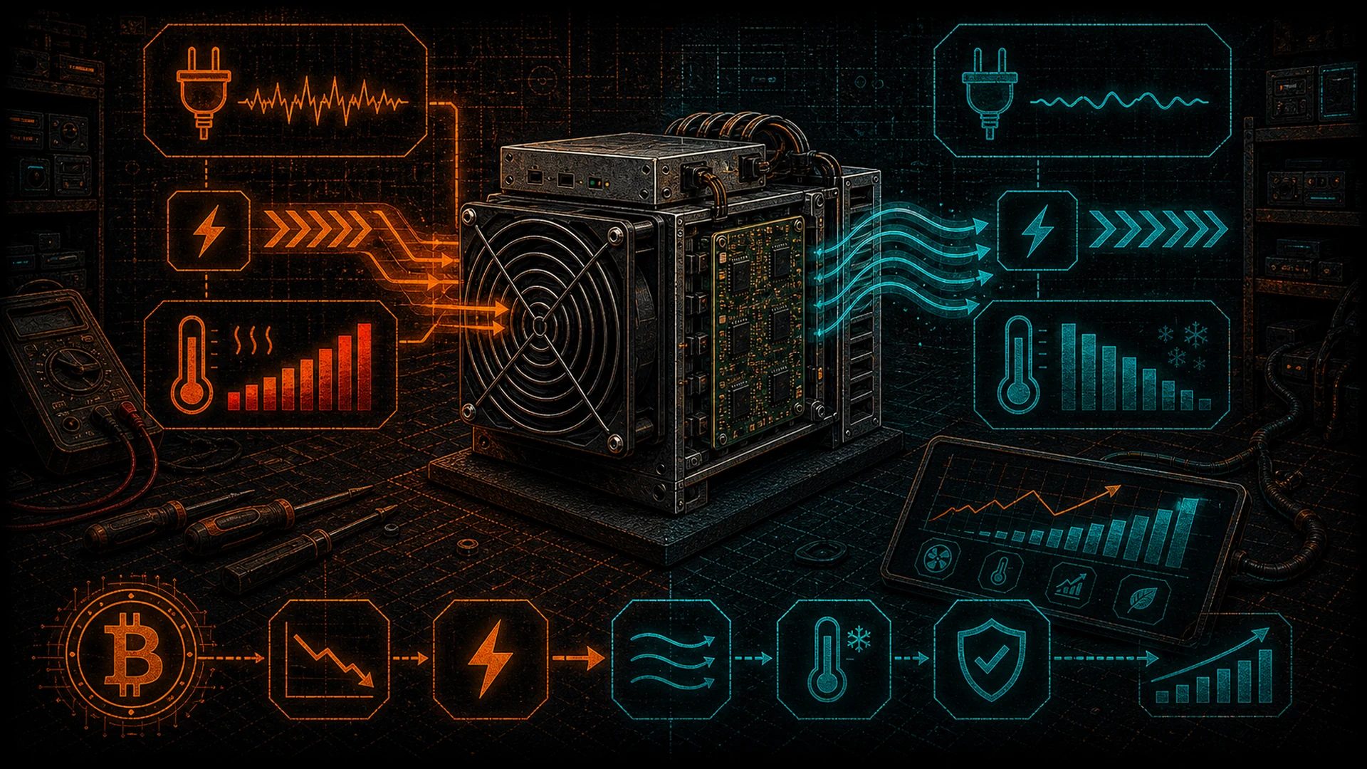 The Complete Antminer Undervolting Guide: Reduce Power, Lower Heat, Maximize Efficiency