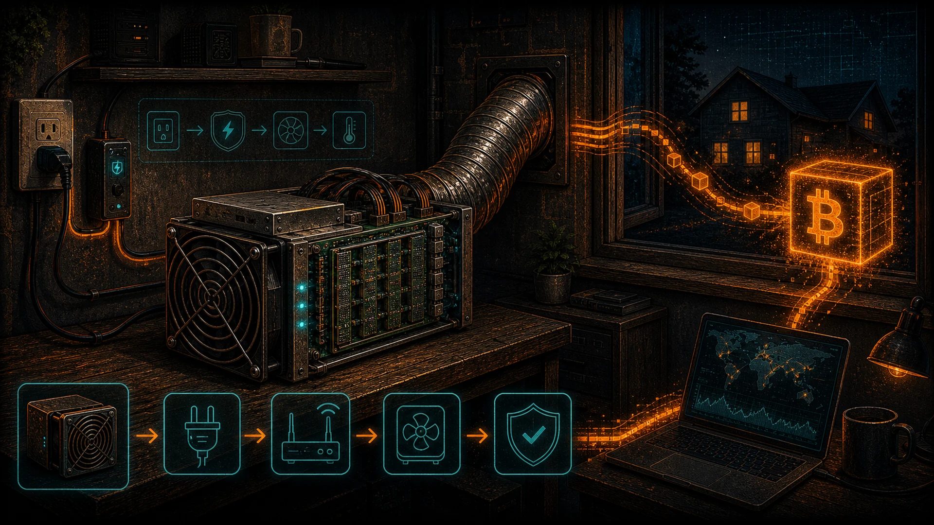 How to Mine Bitcoin at Home: The Complete Guide for 2026
