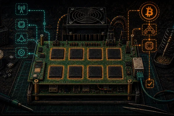 NerdOctaxe Gamma Setup Guide: 8-Chip Open-Source Mining Device Configuration