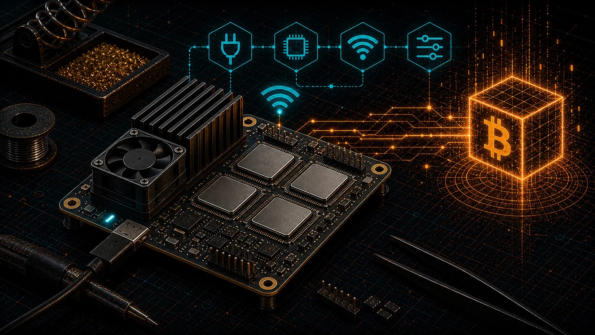 NerdQAxe++ Setup Guide: Quad-Chip Open-Source Mining Device Configuration