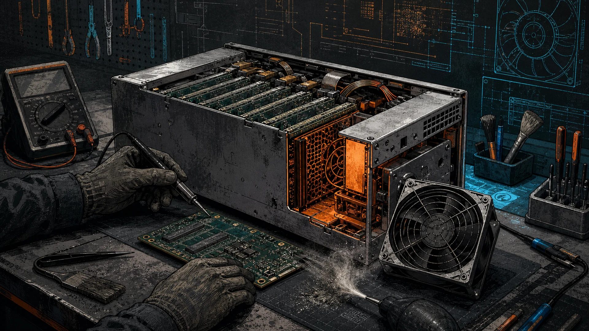 Whatsminer M30S/M30S+ Maintenance & Repair Guide: Complete Diagnostic Manual