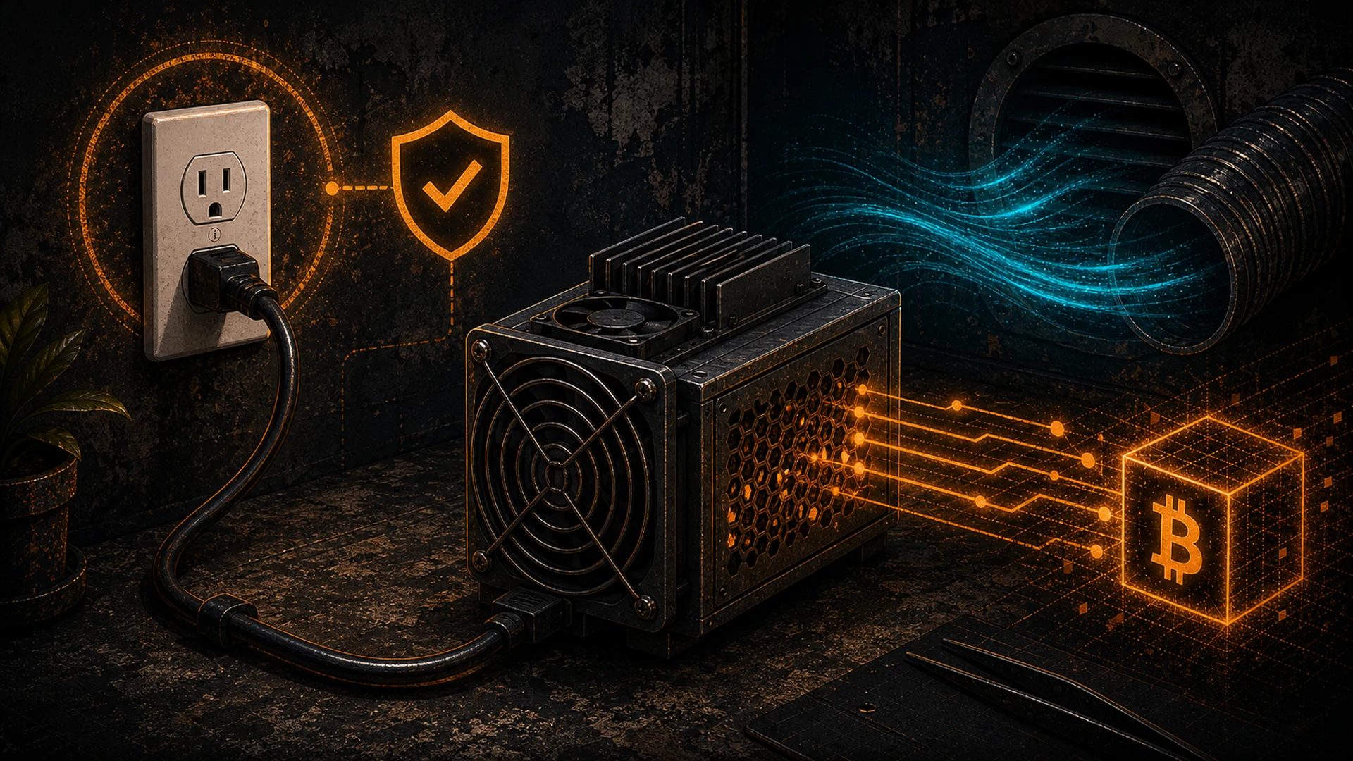 120V Bitcoin Mining Guide: Safe Home Mining on Standard North American Power
