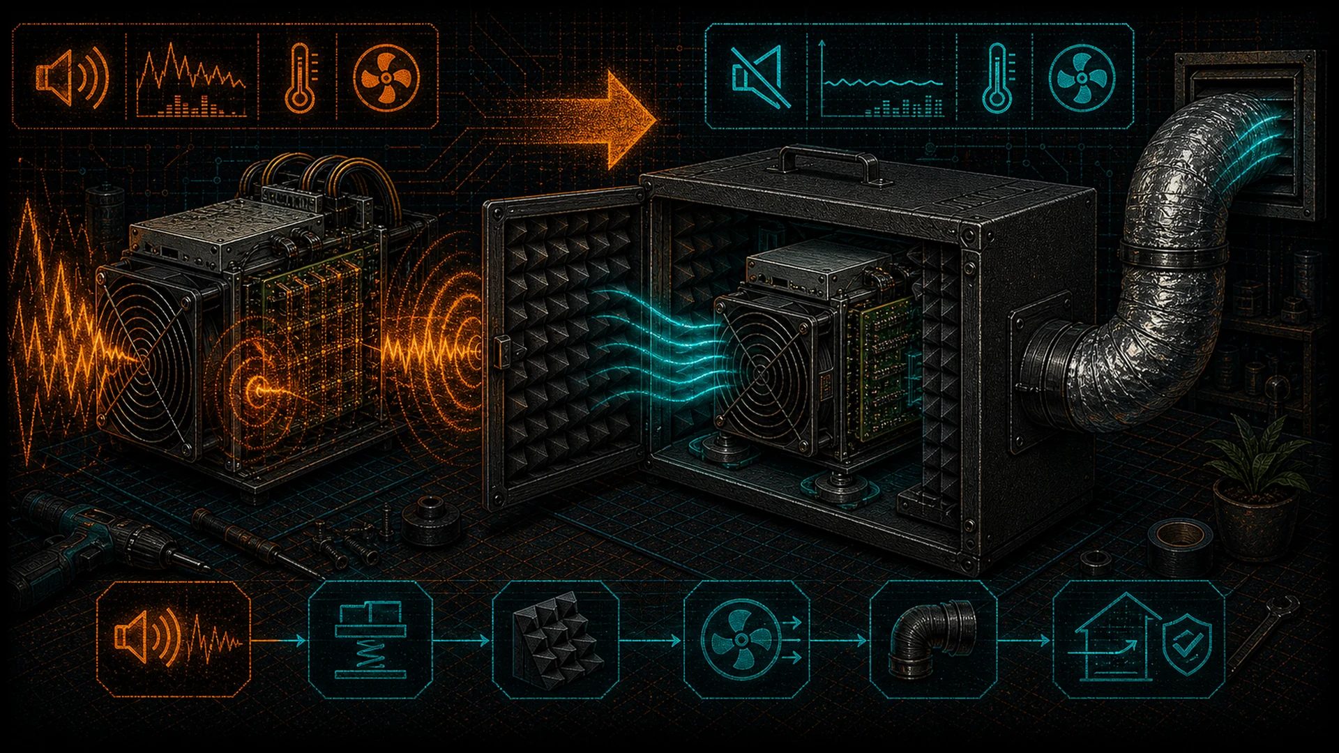 ASIC Noise Reduction Guide: Silence Your Bitcoin Miner