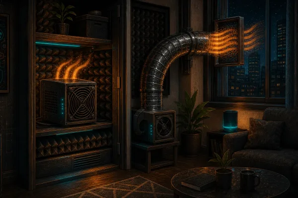 Bitcoin Mining in Apartments: The Complete Guide to Mining in Small Spaces