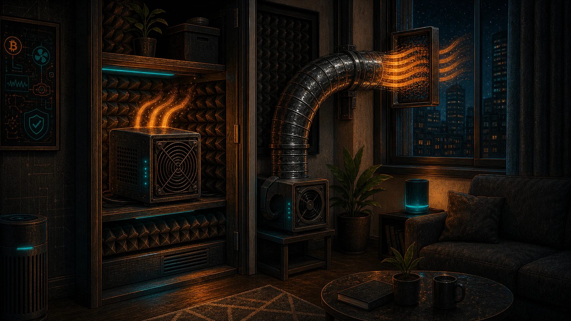 Bitcoin Mining in Apartments: The Complete Guide to Mining in Small Spaces