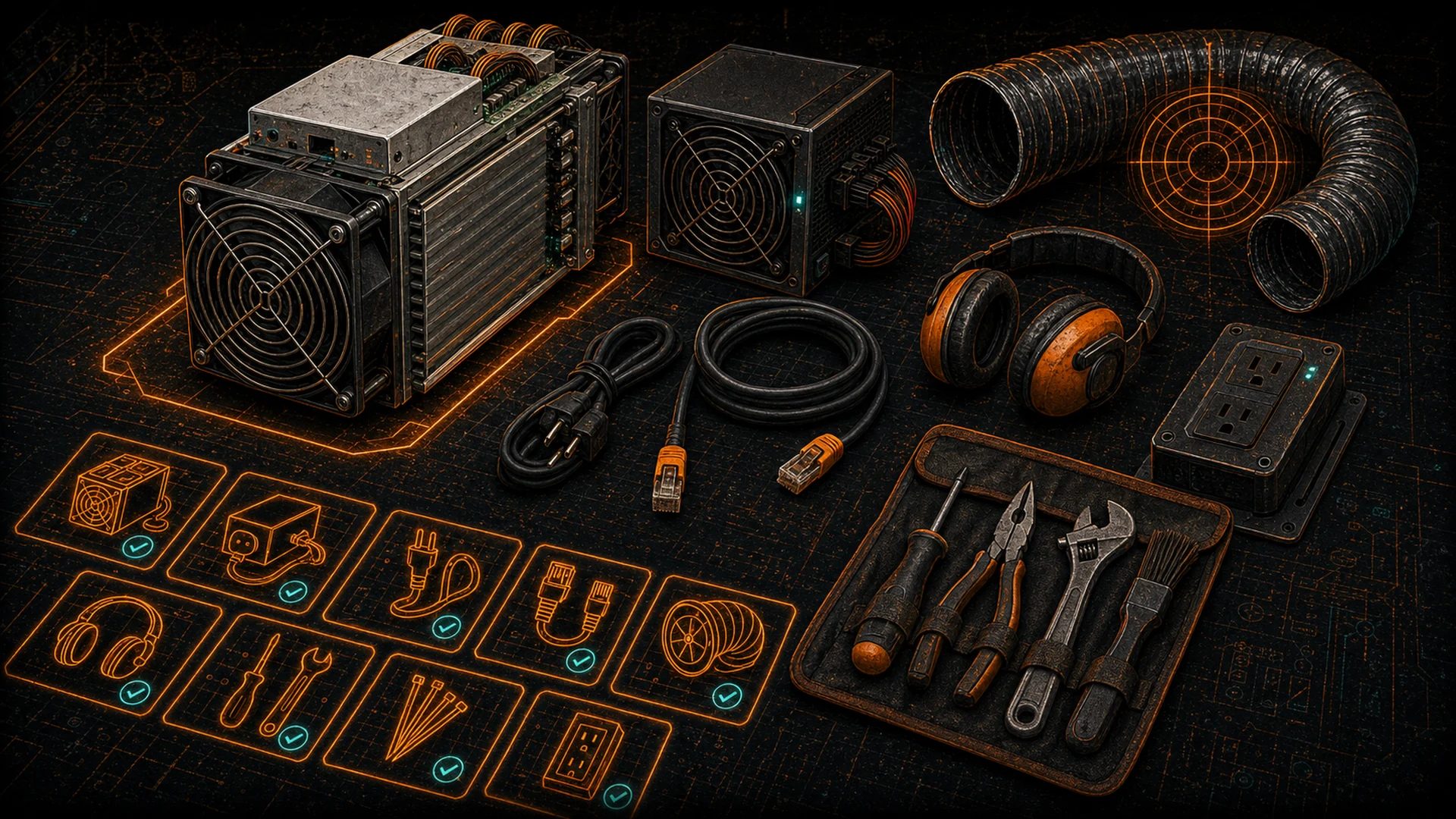 Bitcoin Mining Equipment Checklist: Everything You Need to Start