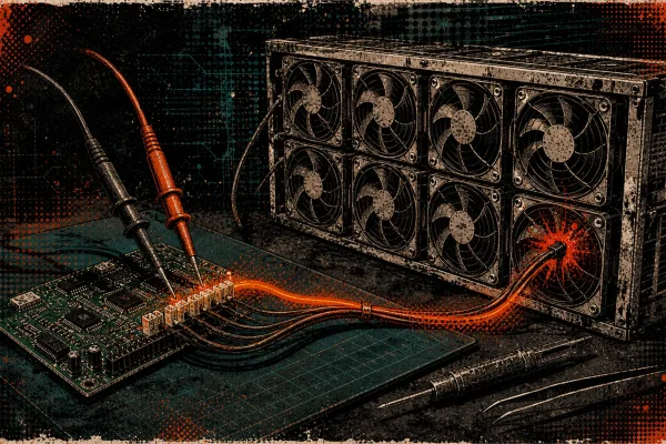 Correction erreur vitesse ventilateur — Antminer