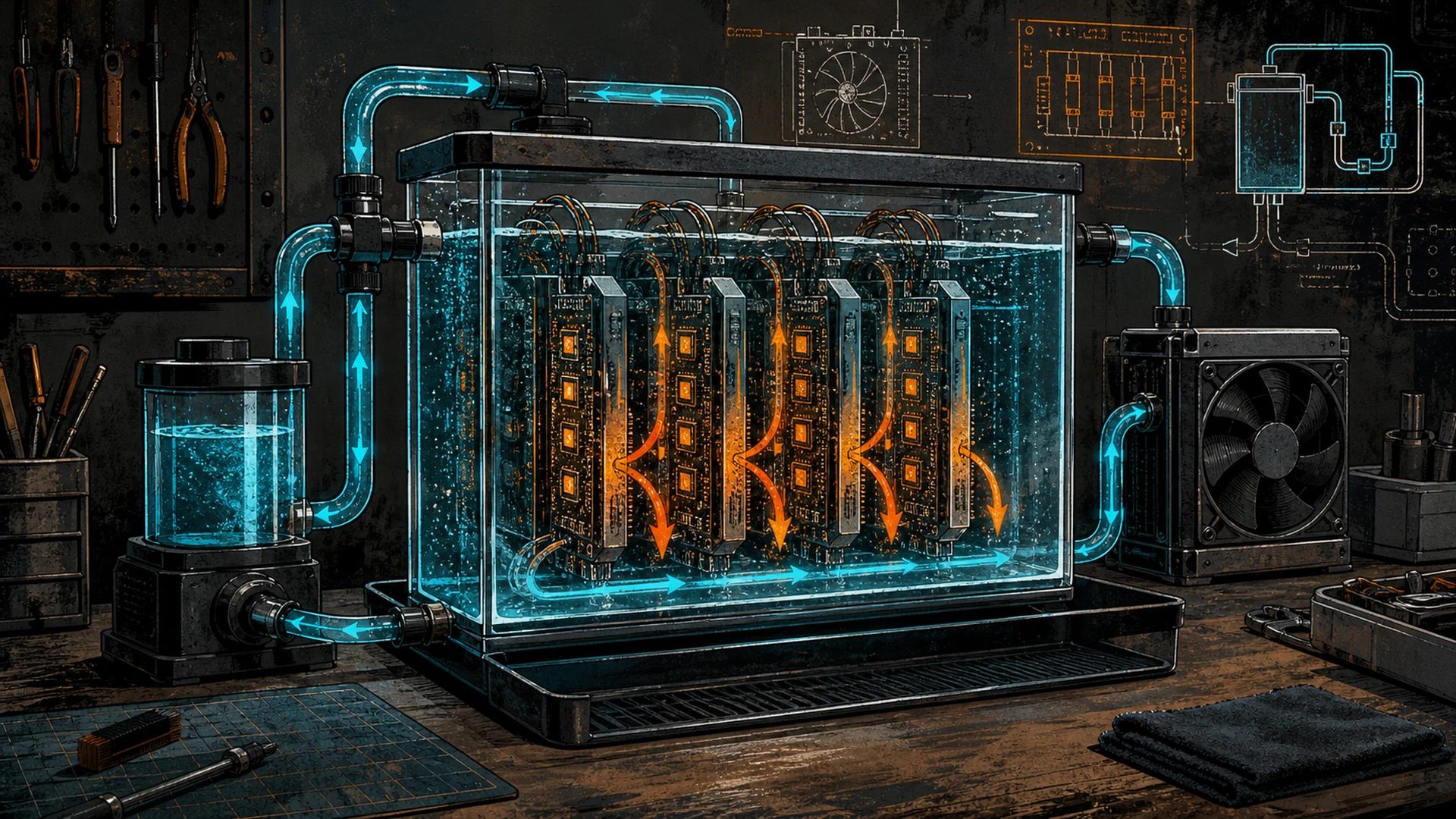 Immersion Cooling for Home Bitcoin Miners: Complete DIY Guide