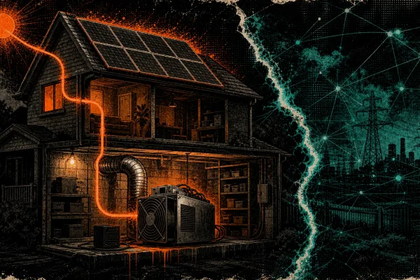 Decentralizing Energy with Rooftop Solar and Home Bitcoin Mining