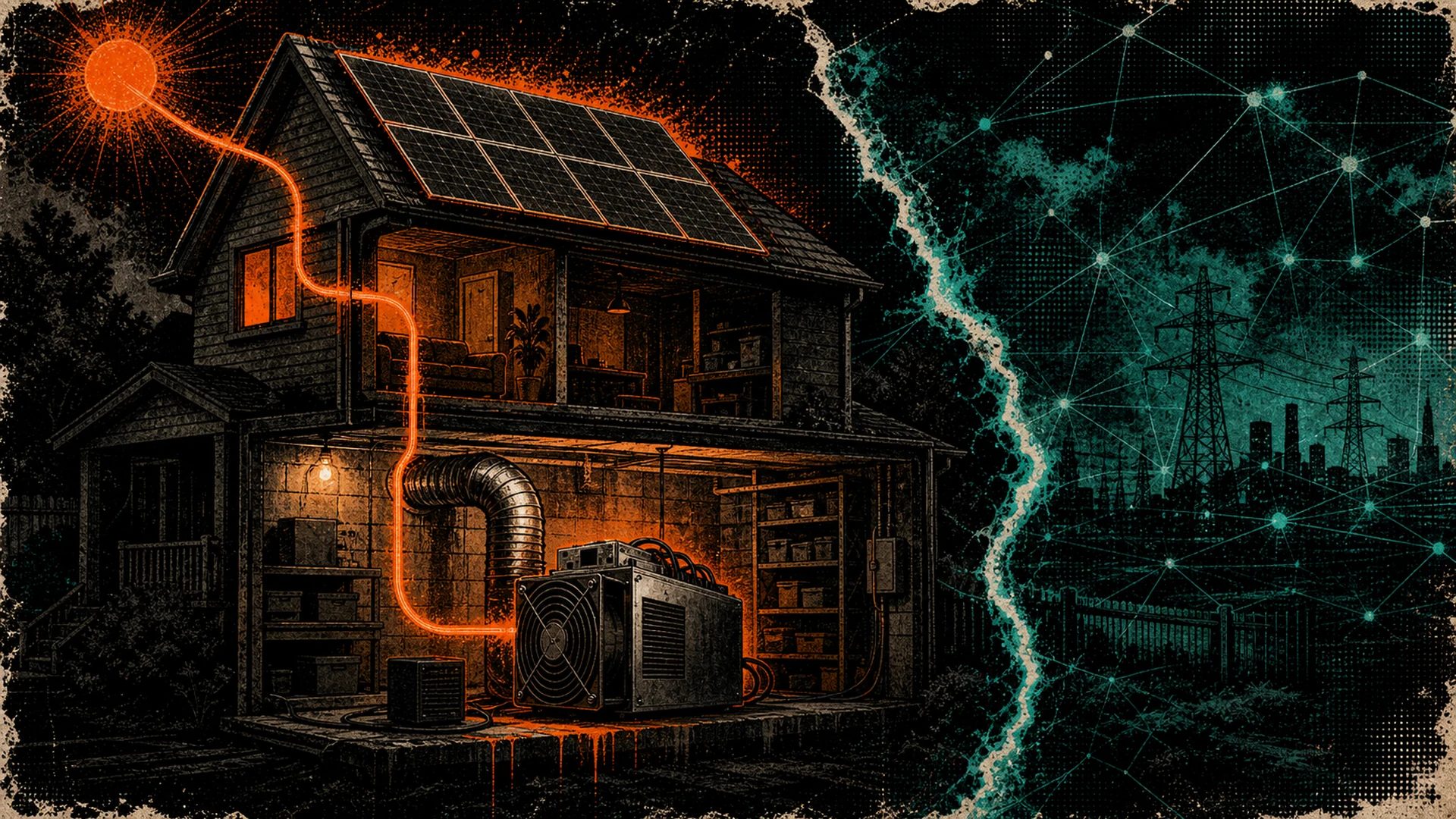 Decentralizing Energy with Rooftop Solar and Home Bitcoin Mining