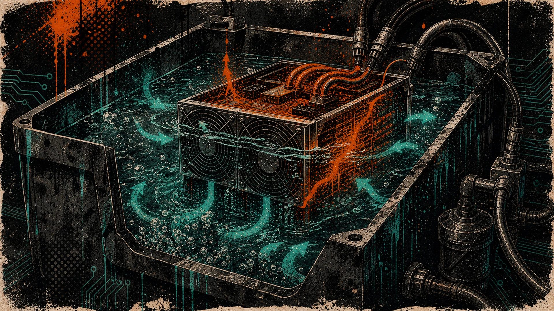 Immersion Cooling for Bitcoin ASIC Miners: The Complete Guide to Submerging Your Hash Power